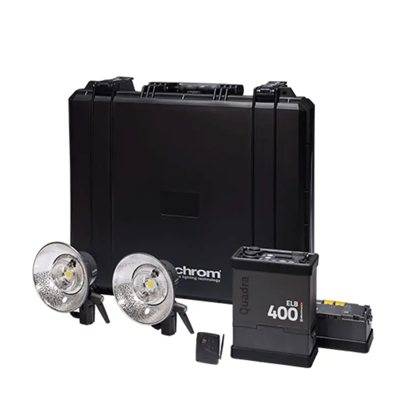 Elinchrom ELB 400 Two Action Heads To Go