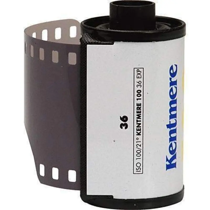 Kentmere PAN 100 ASA Black and White Negative Film 36 Exposure (35mm)