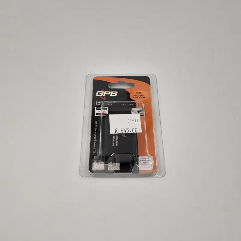 GPB Panasonic DMW-BMB9E Camera Battery