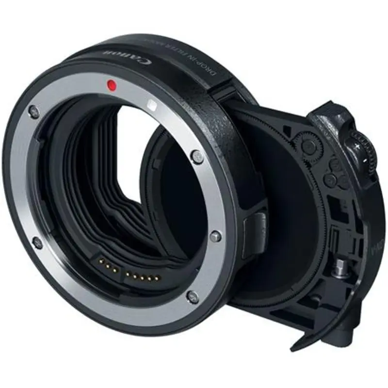 Canon RF-EF Drop-In Filter Mount Adapter EF-EOS R with Drop-In Variable ND Filter A