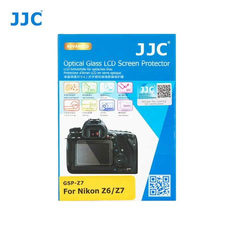 JJC Optical Glass Screen Protector for Nikon Z6/Z7
