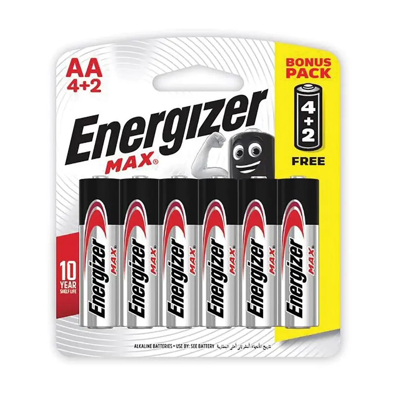 Energizer Max AA 4+2