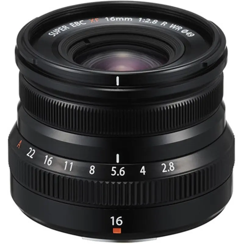 Fujifilm XF 16mm f/2.8 R WR Black