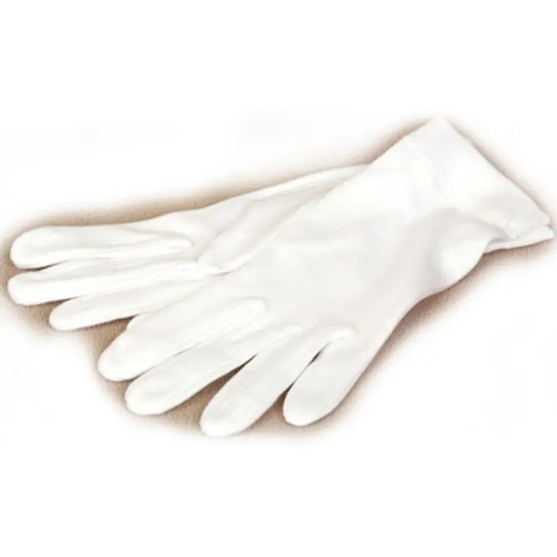 White Cotton Gloves - Pair (Medium)