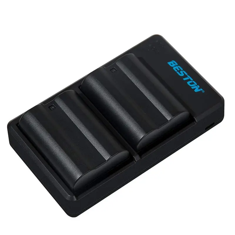 Beston EN-EL15 2x Battery pack with charger for Nikon