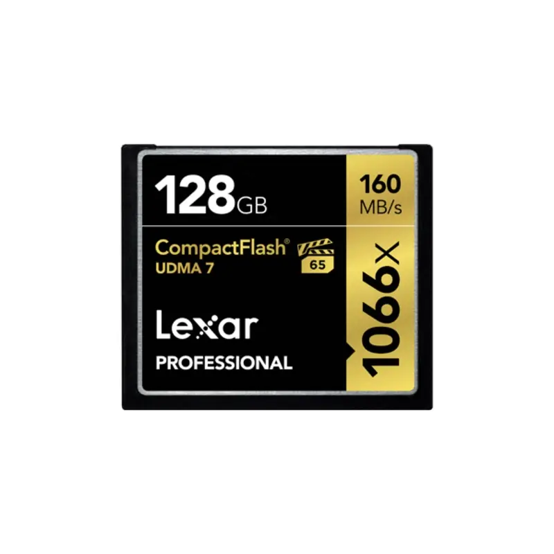 Lexar 128Gb Professional 1066x CompactFlash card