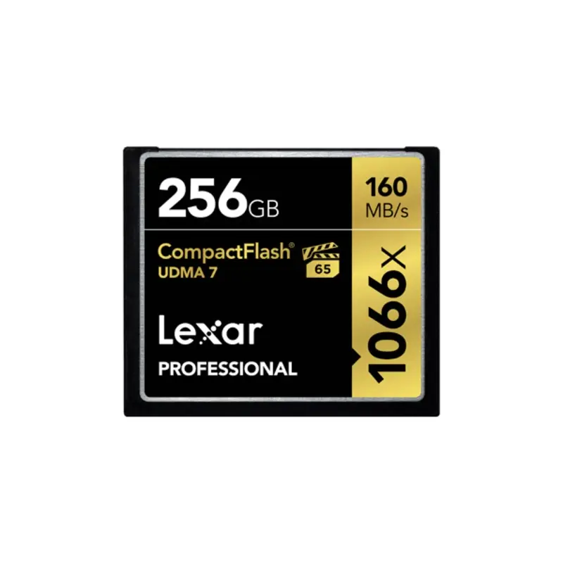 Lexar 256GB Professional 1066x CompactFlash Memory Card