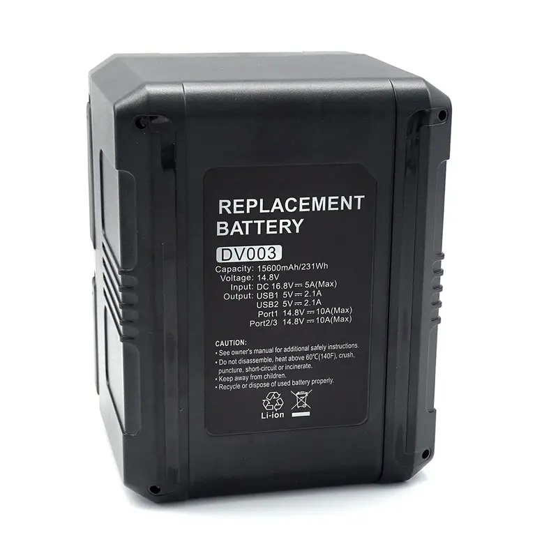 GPB Sony Mini V-Lock Battery 15600mAh with Charger