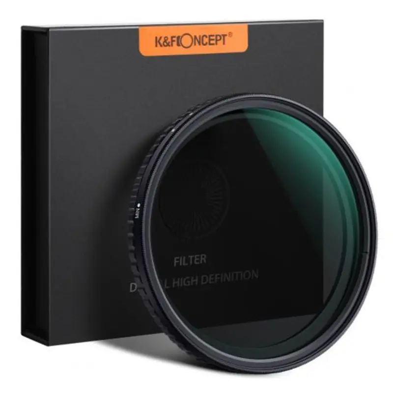 K&F 58mm ND8-ND128 Variable Neutral Density ND Filter Nano Coated