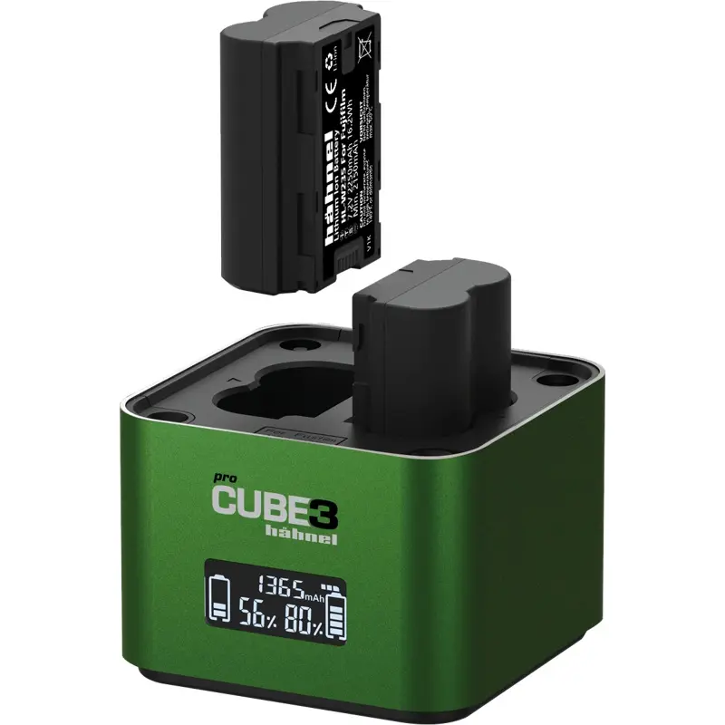 Hahnel PROCUBE3 Twin charger for Fujifilm NP-W126 and NP-W235 batteries