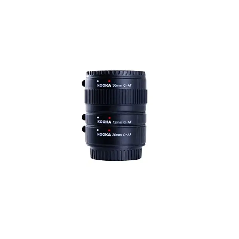 Kooka AF Extension Tube Set for Canon