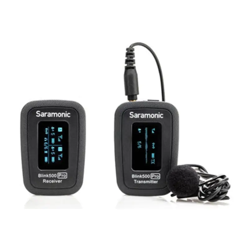 Saramonic Blink500 Pro B1 (TX+RX) Dual-Channel 2.4GHz Wireless Microphone System