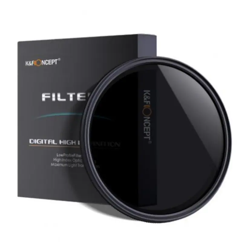 K&F 43mm ND2-400 Variable Neutral Density ND Filter Nano Coated