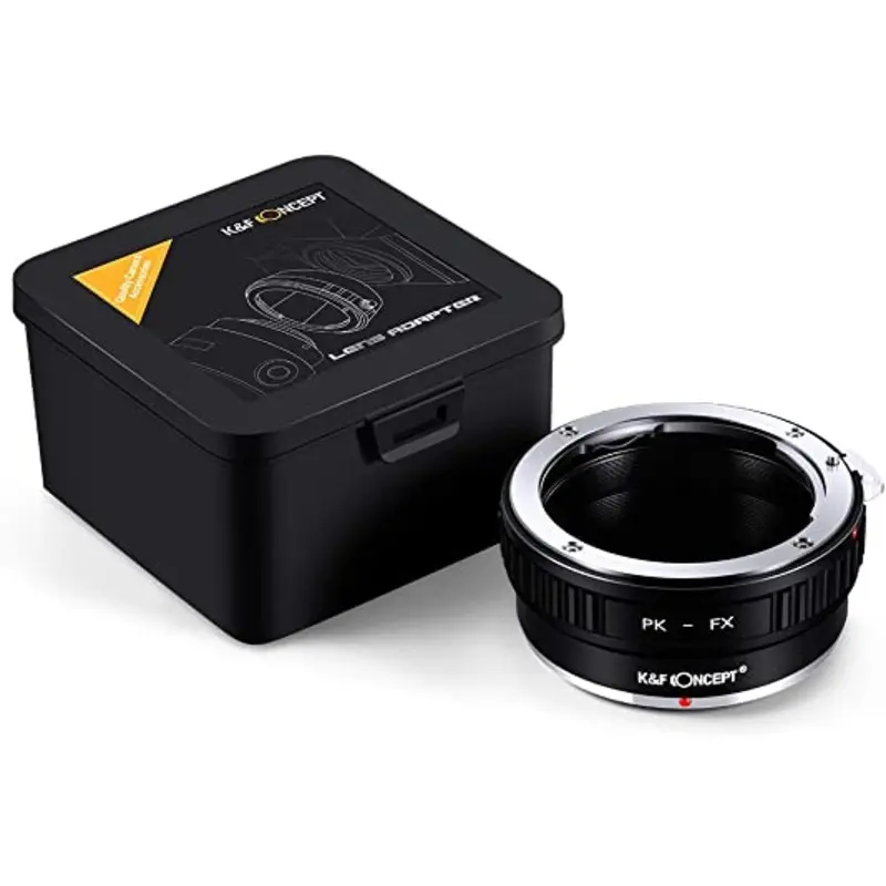 K&F Concept Lens Mount Adapter Pentax PK Lens to Fuji FX Camera body