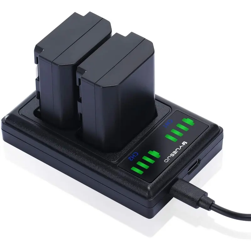 KAMERAZ USB Dual Battery and Charger Kit for Sony FZ100
