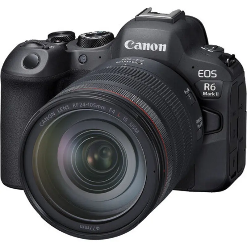 Canon EOS R6 Mark II Mirrorless Camera with RF 24-105mm f/4L IS USM Lens