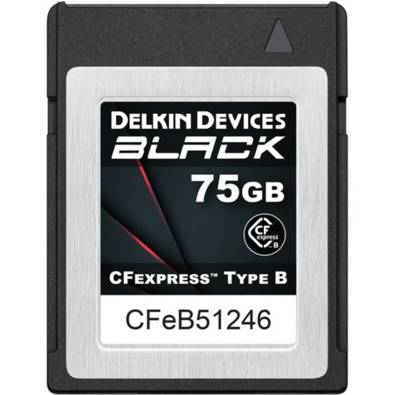 Delkin CF Express BLACK 75GB Type B