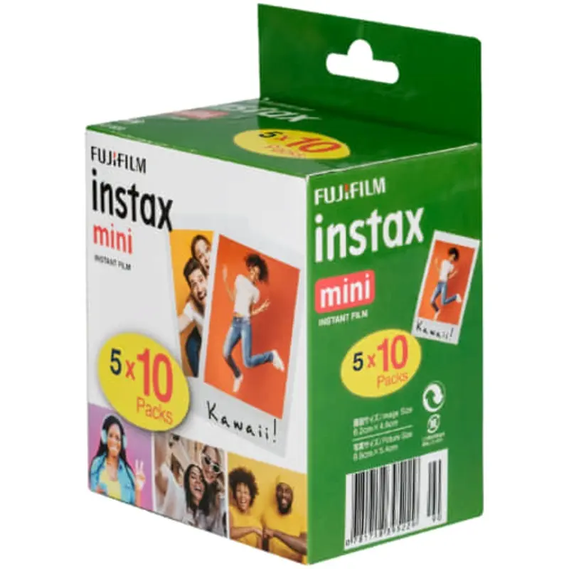 FUJIFILM INSTAX MINI Instant Film Five Pack