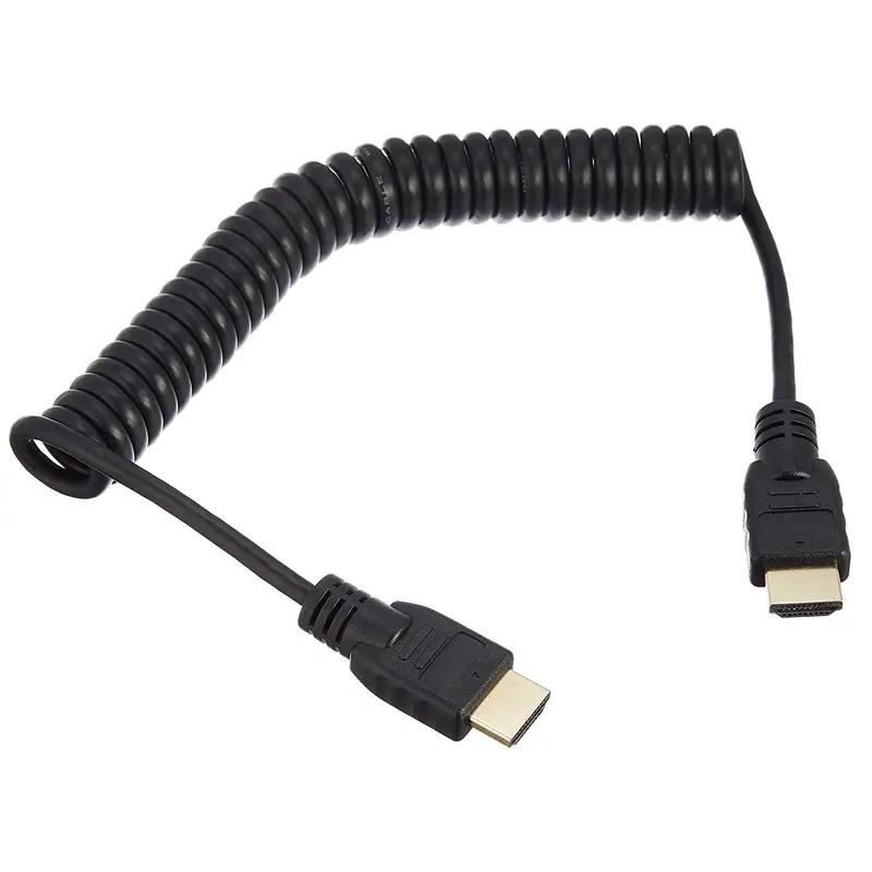 KAMERAZ HDMI to HDMI Curly Cable (50CM)