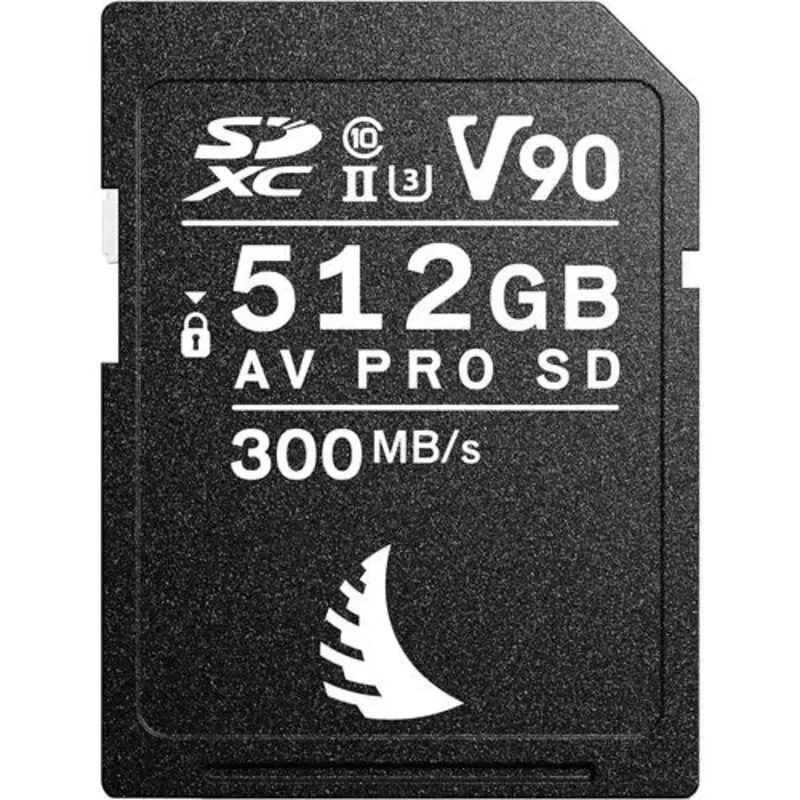 Angelbird 512GB AV Pro MK2 UHS-II SDXC Memory Card (V90)