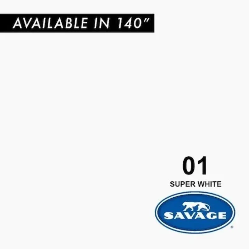 SAVAGE PAPER : 01 SUPER WHITE