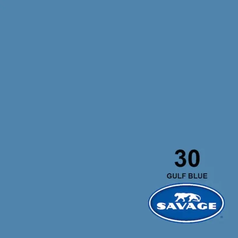 SAVAGE PAPER : 30 GULF BLUE