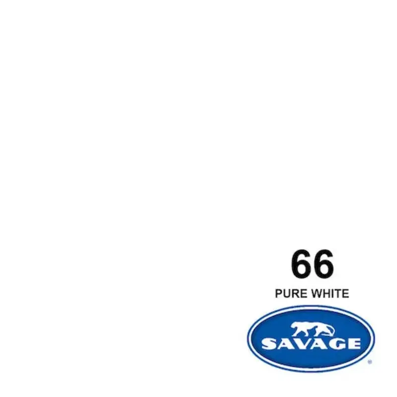 SAVAGE PAPER : 66 PURE WHITE