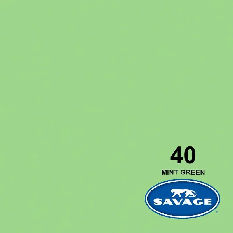 SAVAGE PAPER : 40 MINT GREEN