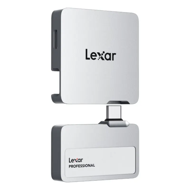 Lexar 1TB SL400 Portable SSD GO with USB-C Hub