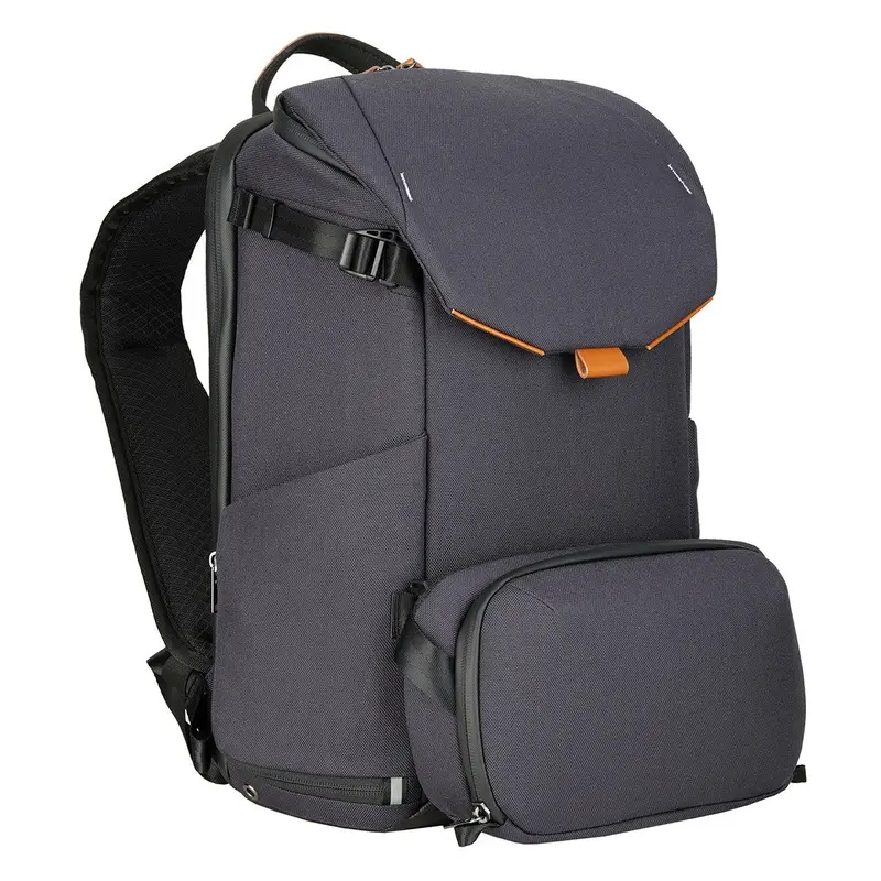 Vanguard VEO CITY B46 Large Professional Camera Backpack w/Pouch - Navy Blue