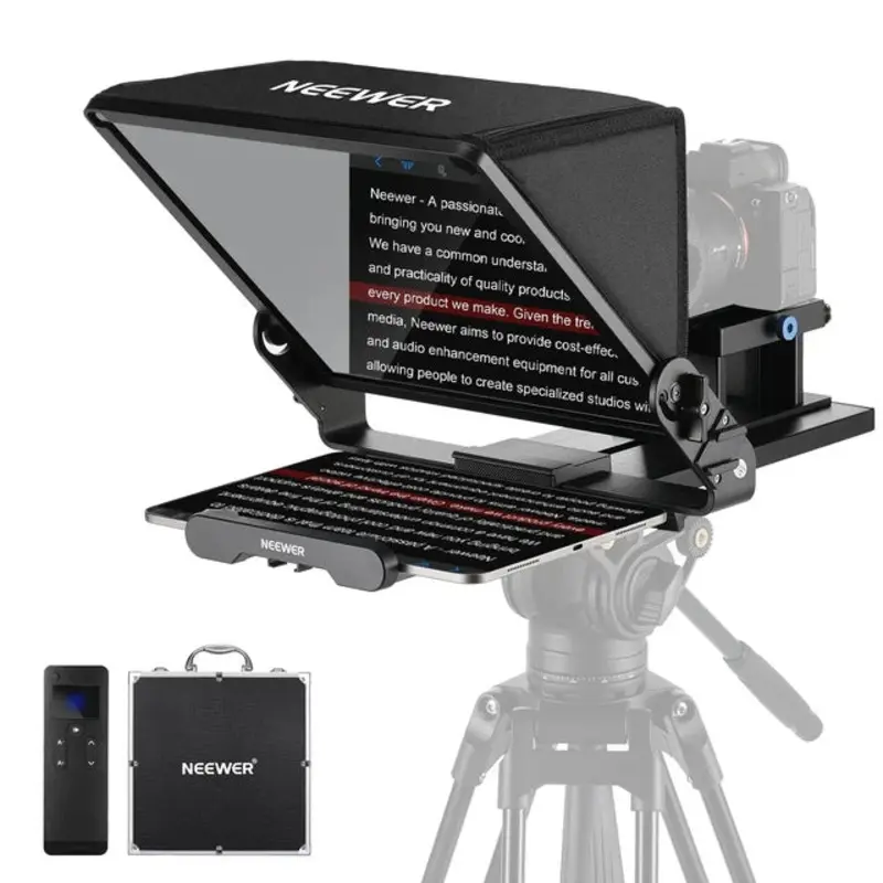 Neewer X14 III Teleprompter 14"/36cm with 501PL Quick release and Remote control