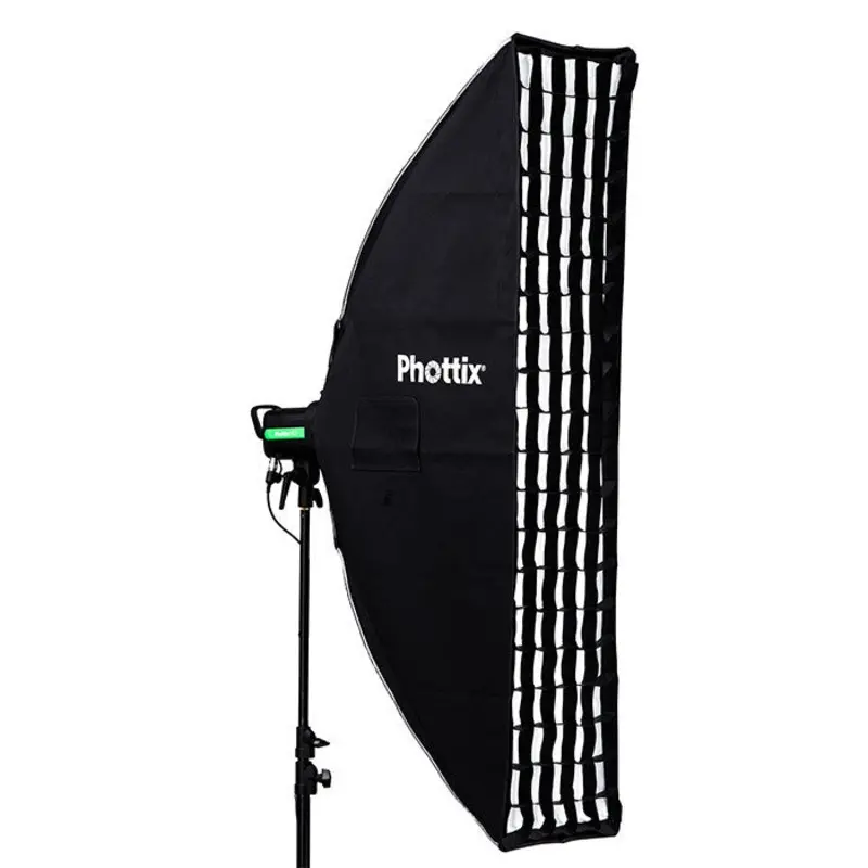 Phottix Solas Strip Softbox with Grid 14"x55"