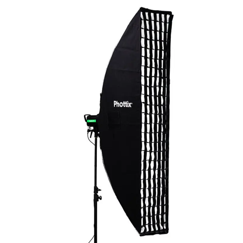 Phottix Solas Strip Softbox with Grid 16"x71"