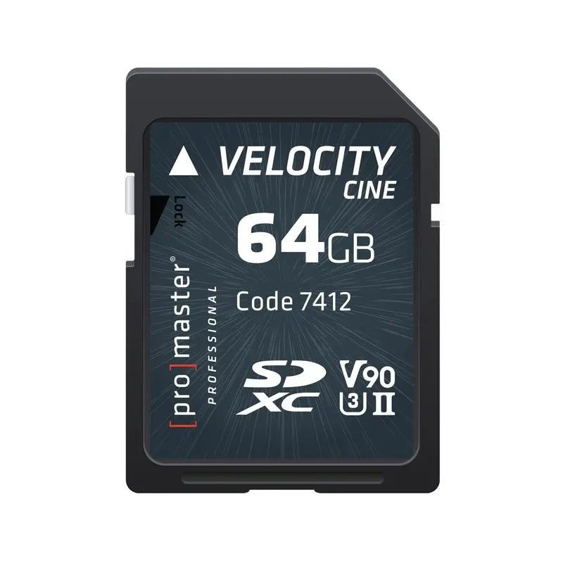 ProMaster Velocity Cine 2000x SDXC - 64GB