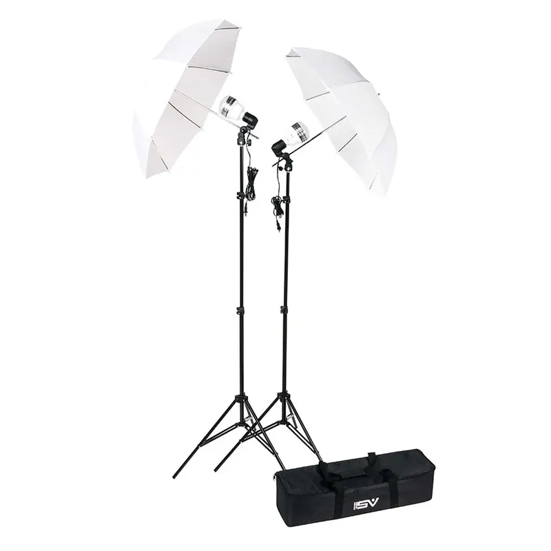 Smith-Victor 2-Light LED Umbrella Kit