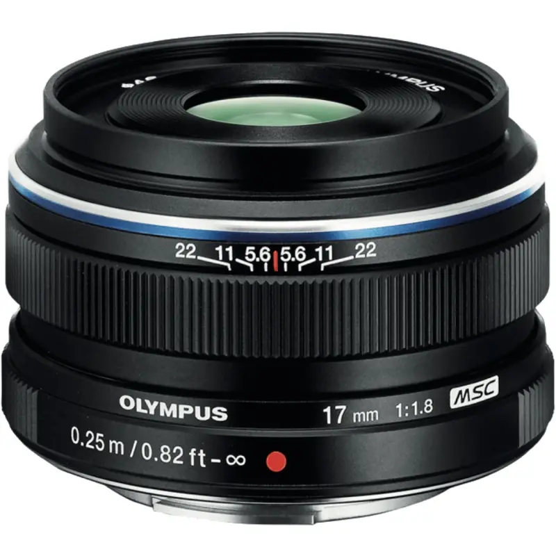 Olympus M.Zuiko Digital 17mm f1.8 - Black