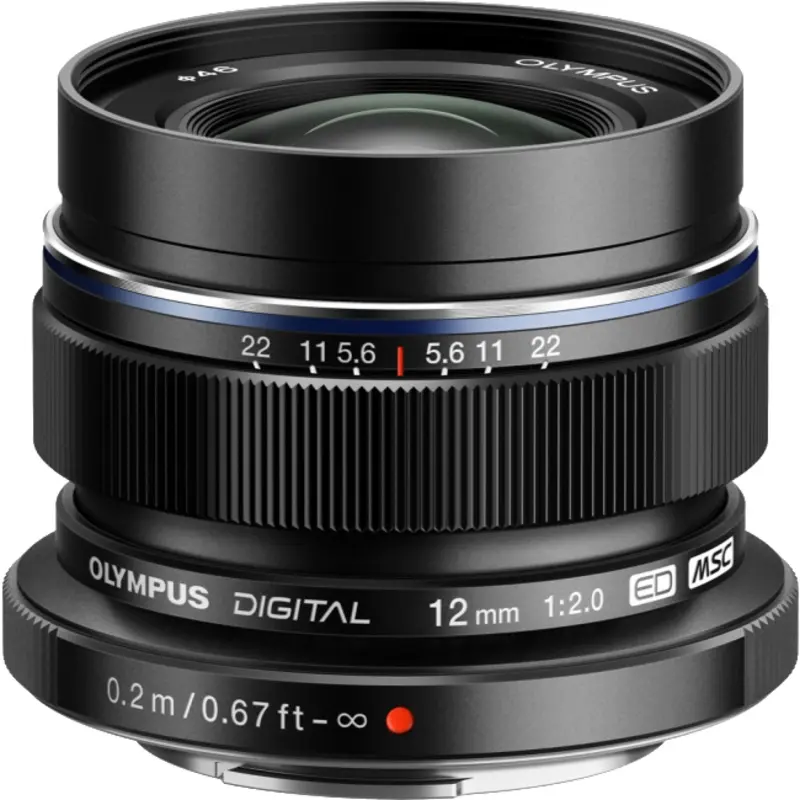 Olympus M.Zuiko Digital ED 12mm f2.0 - Black