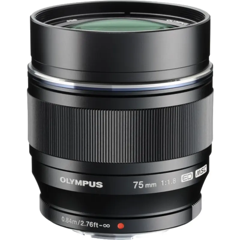 Olympus M.Zuiko Digital ED 75mm f1.8 - Black