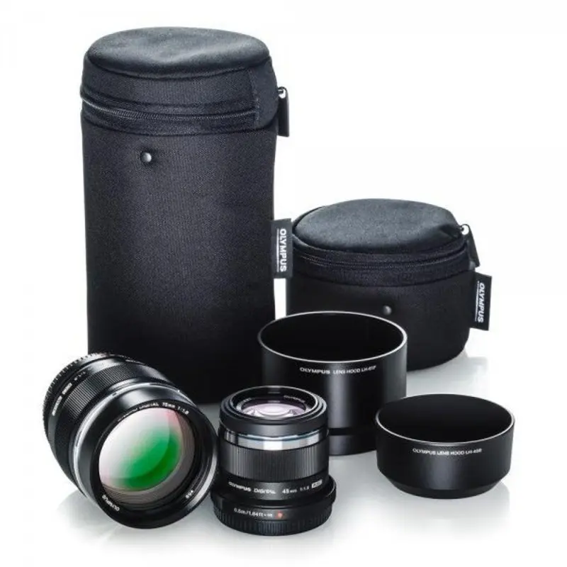 Olympus Portrait Lens Kit with 45mm f1.8 & 75mm f1.8