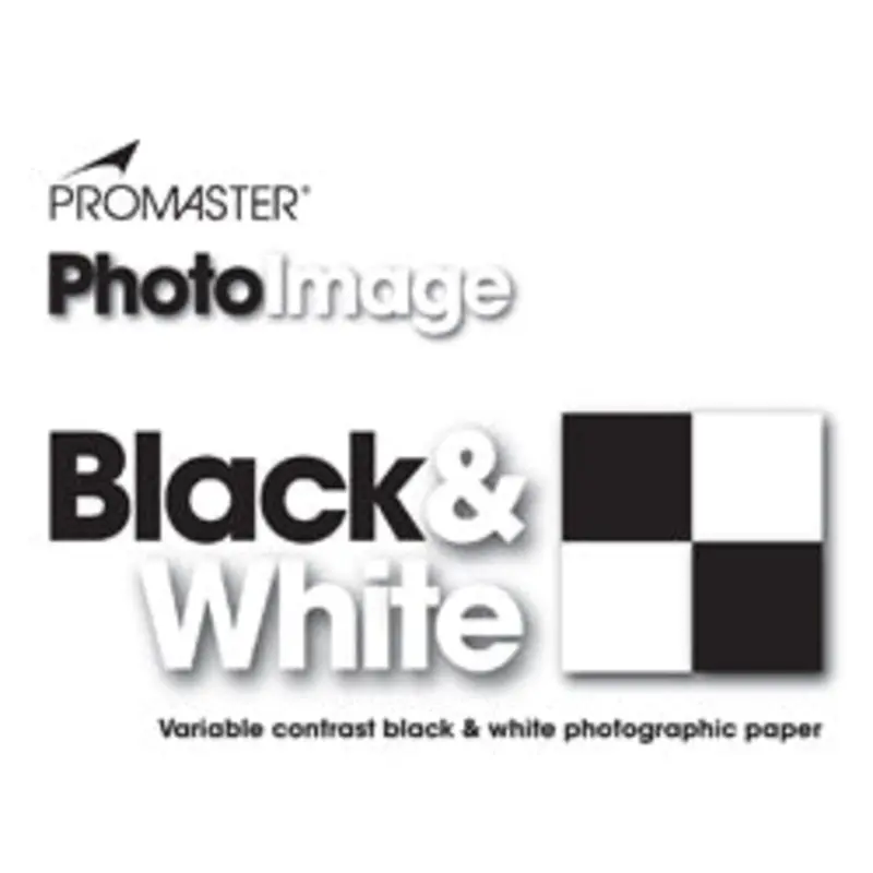 PROMASTER B&W Photo Paper 8" x10" E Luster 25 sheets - 8 x 10'' Luster - 25 Sheets