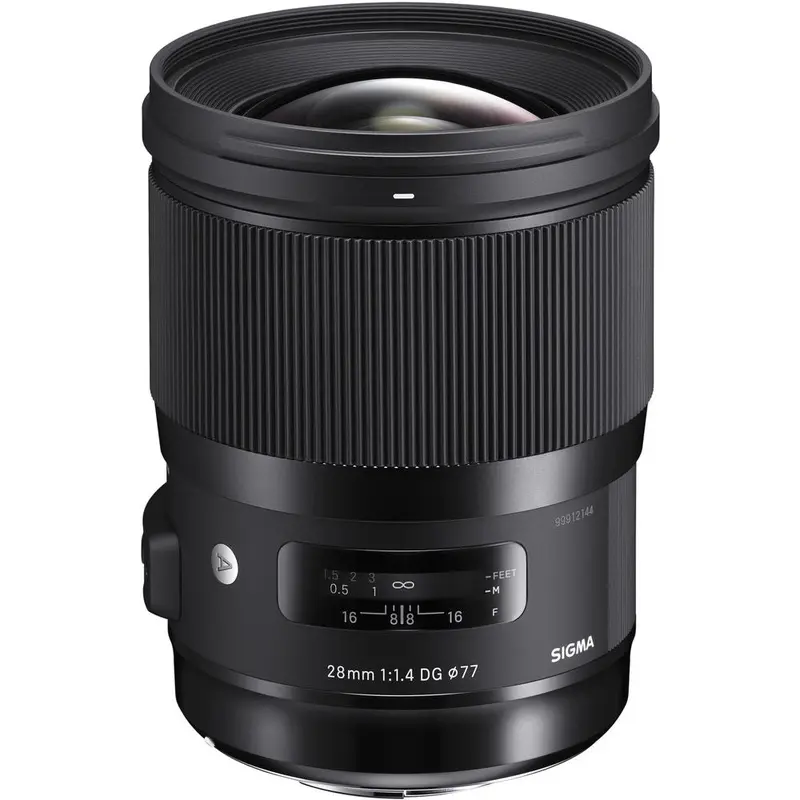 Sigma 28mm F1.4 DG HSM I Art Lens - Nikon Mount