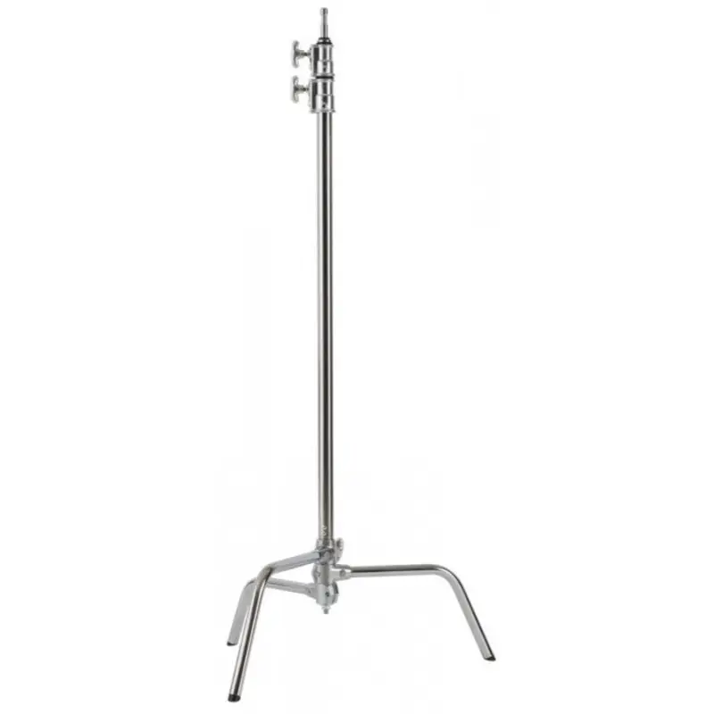 Studio Assets 40" C-Stand with Grip Head and Arm (Chrome)