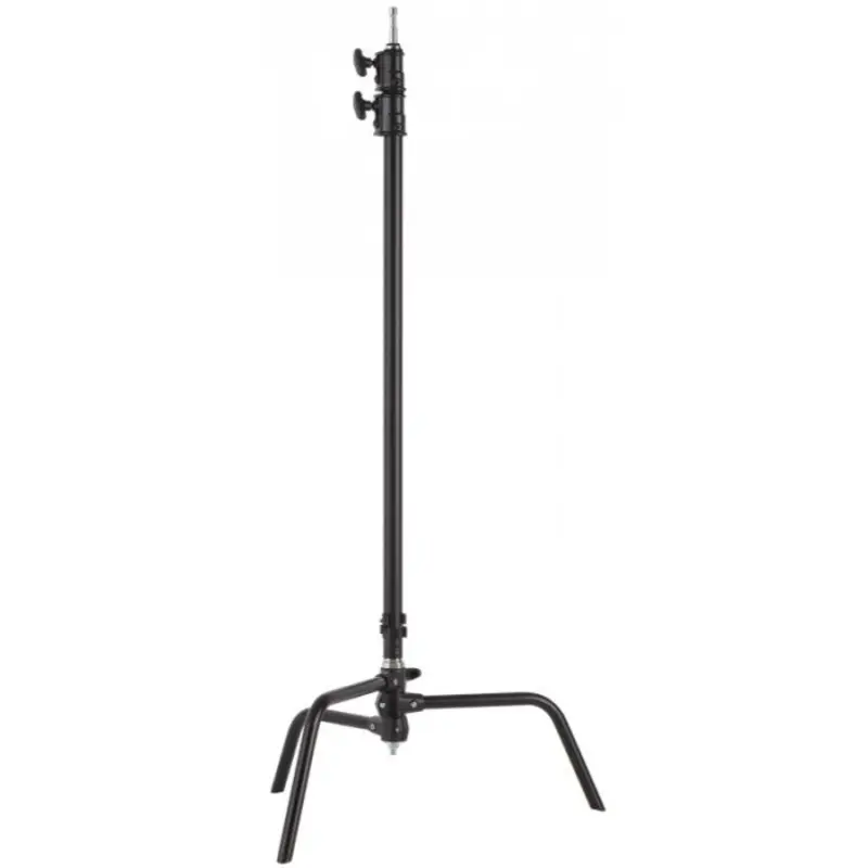 Studio Assets 40" Double Riser C-Stand with Grip Head and Arm (Black)