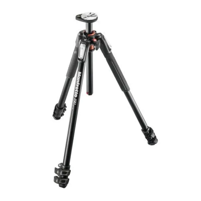 Manfrotto MT190XPRO3 3 Section Aluminum Tripod Legs with Q90 Column (Black)