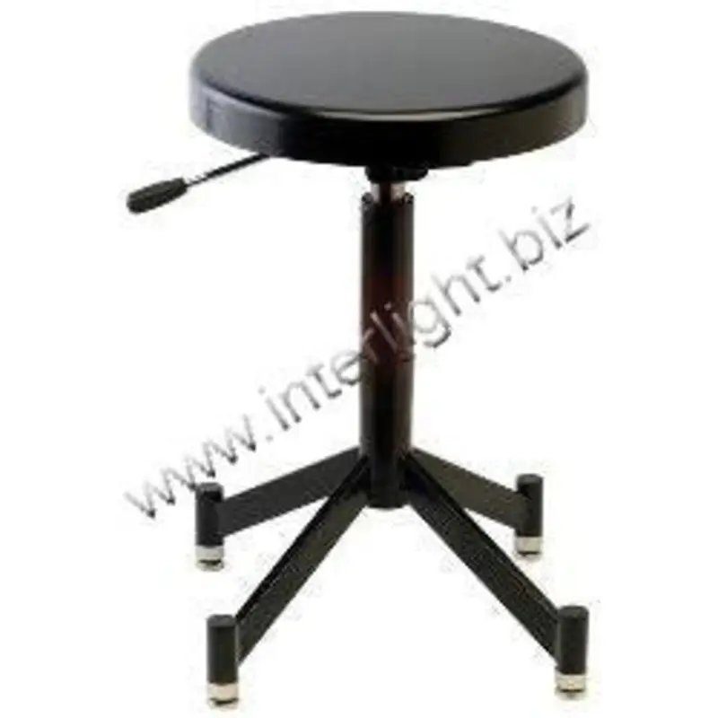 Photogenic Pneumatic Posing Stool with Glides & 4 Leg Steel Base. (PG341B)