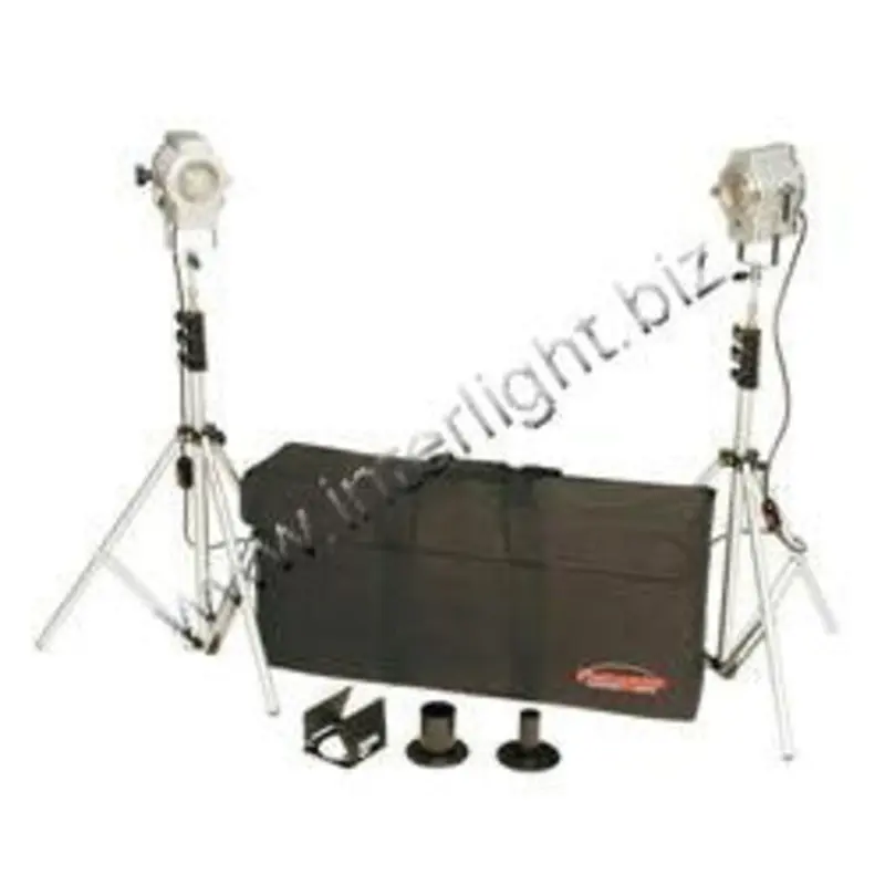 Photogenic Minispot Outfit Kit with 2 Minispots, Lightstands & Case. (CL150FSK)