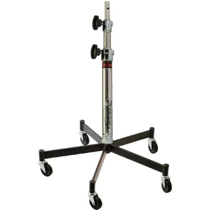 Photogenic TA34SUS 3' Stand with 19" Caster Base & 5/8" Removable Top