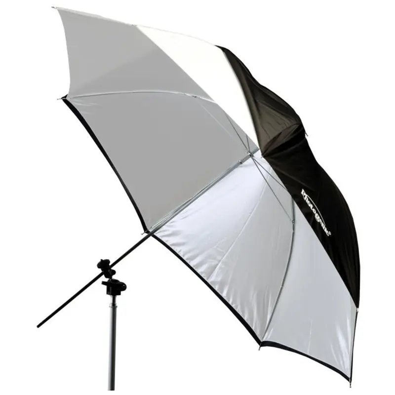 Photogenic Umbrella - Black/White - 45" (UW45)