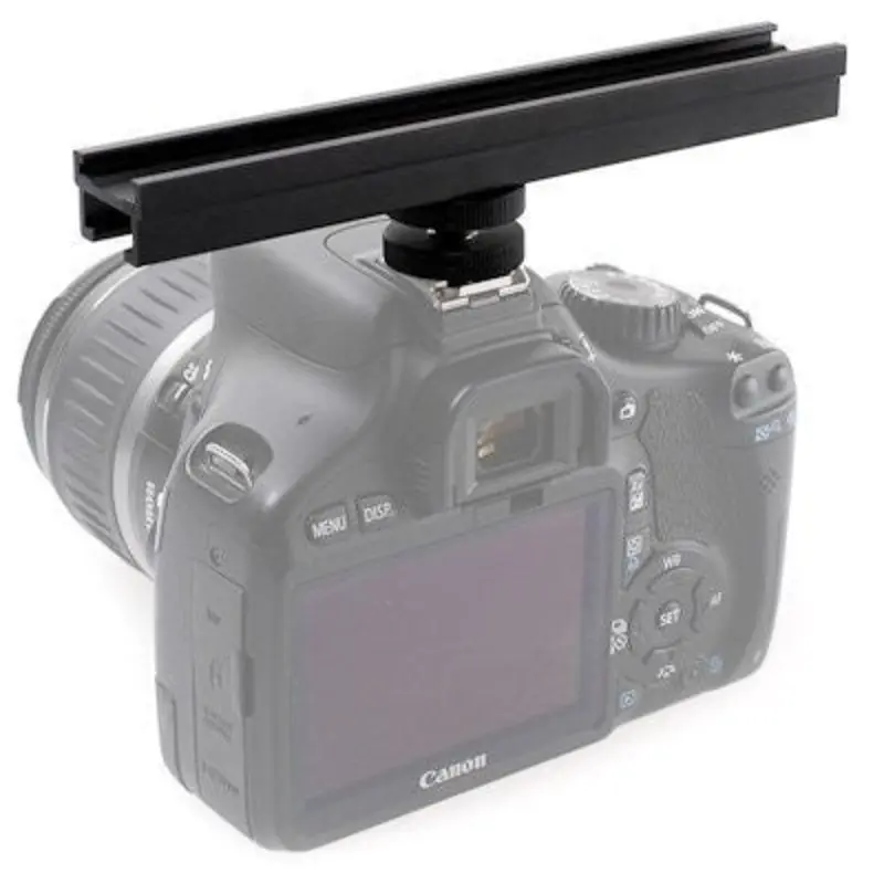 Kiwifotos Hot Shoe Extension Bar - 150mm