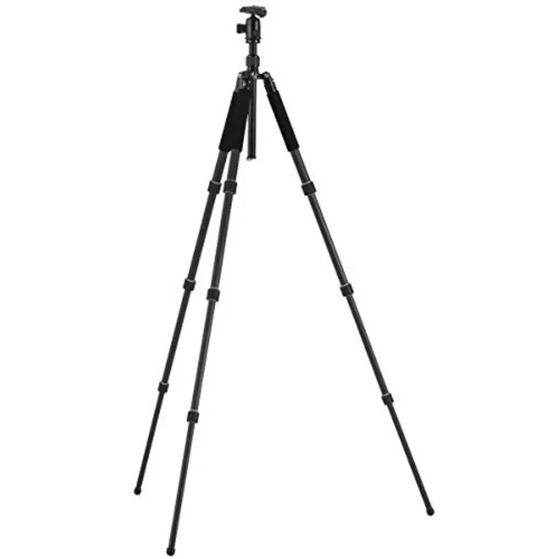 Studio-Assets Compact 4-Section Carbon Fiber Tripod with Ball Head